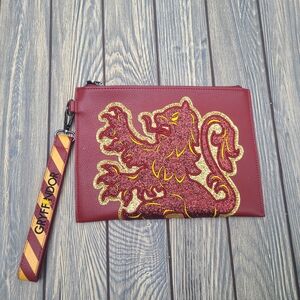 Danielle Nicole Red and Gold Gryffindor Clutch